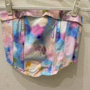 Glassons Multicolor Strapless Top